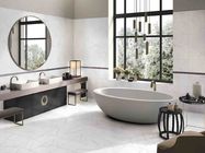 Carrara 백색 색깔 광택 있는 목욕탕 벽 도기 타일 30x60 크기/대리석 보기 지면 도와