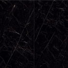 럭셔리 바닥 도자기 타일 대형 현대 도자기 타일 블랙 컬러 고광택 데크 바닥 타일 1600x3200mm