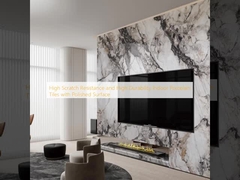 고강도 스크래치 저항 및 내구성을 갖춘 실내용 폴리싱 포세린 타일