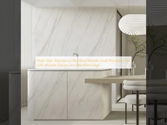 높은 얼룩 저항성 정형 대리석 외모 대리석 타일