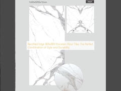 정형형 800x800 포스텔렌 바닥 타일 스타일과 내구성 의 완벽한 조합