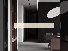 흡수율 0.1% 미만 및 높은 미끄럼 저항성을 가진 주거 및 상업용 대리석 무늬 도자기 타일