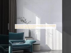 ISO13006 벽 리노베이션 표준의 높은 스크래치 저항성 실내 포르셀린 타일