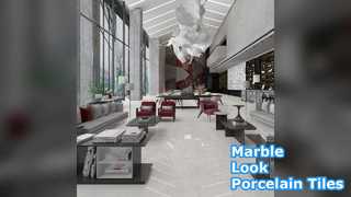 도자기 바닥 타일 현대 미적