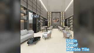 대리석 모양 타일: 얼룩 방지 및 간편한 청소