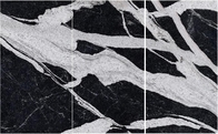 실내 플로어 벽 포장재료를 위한 베르사체 고위 검은 채색 대리석 슬랩 타일