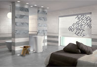 현대 도자기 타일 중국 600x600 좋은 품질 광택 도자기 타일 회색 무늬 욕실 벽 타일