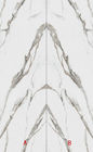 불산 현대 도자기 타일 큰 도자기 Calacatta 석판 흰색 대리석 바닥 석판 대형 800*2600mm