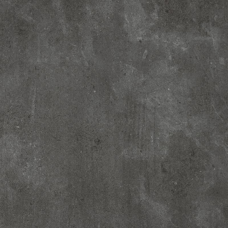 안티 슬립 도자기 주방 바닥 타일 치료 Lappato 균질 표면 깊은 검은 돌 모양 도자기 타일