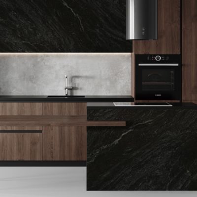 콘크리트 서브스트레이트 용이한 포르셀린 주방 바닥 타일 흡수율 0.1% 미만