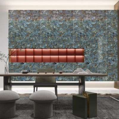 높은 미끄러움 및 스크래치 저항성 내부 포스텔렌 바닥 안전 내부