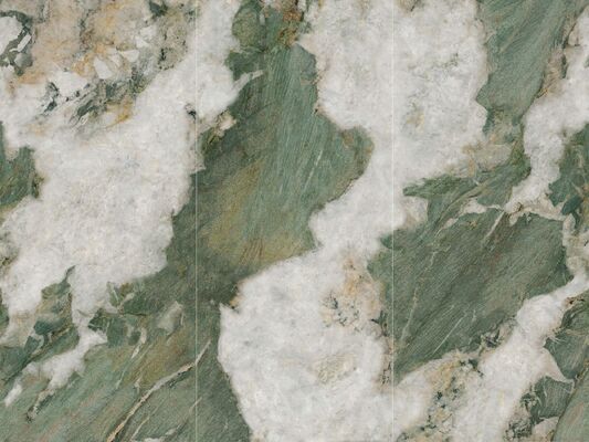 12x24 Inches marble look ceramic floor tile suitable for kitchen rooms offering seamless blend of style and functionality