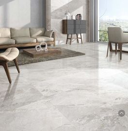 Breccia 돌 욕실 24x48 크기 도자기 타일 대리석 모양 매트 마감 라이트 그레이 색상
