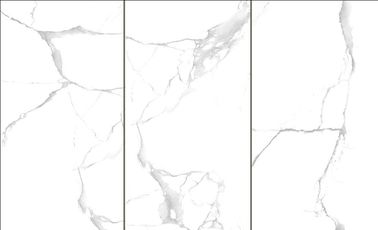 10mm 간격 실내 사기그릇은 샤워 벽면 최고 백색 색깔을 타일을 붙입니다