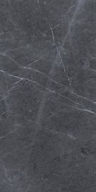 세련된 900x1800mm 거실 도자기 바닥 타일 저렴한 블랙 컬러 대형 벽 타일
