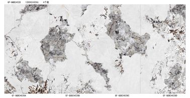 큰 체재는 광택이 나는 부엌 백색 세라믹 벽 도와 1200x2400 Mm 대리석 보기 사기그릇 도와를 타일을 붙입니다