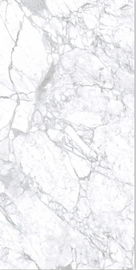 대형 흰색 색상 1600 x 3200mm 거실 도자기 바닥 타일