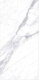호텔 및 사무실 대리석 효과 도자기 큰 타일 900x1800mm 흰색 색상 미끄럼 방지 벽 타일 재고 있음