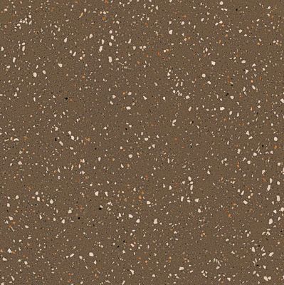 Terrazzo Plates Non Shiny 도자기 바닥 타일 라이트 브라운 색상